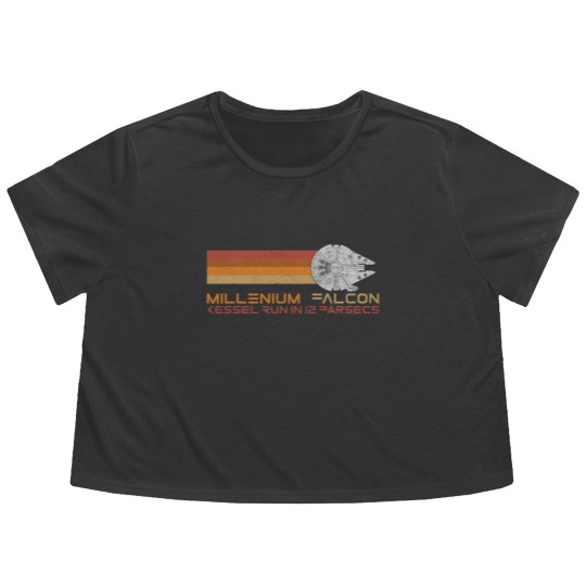 Discover 12 parsecs Flowy Cropped Tees