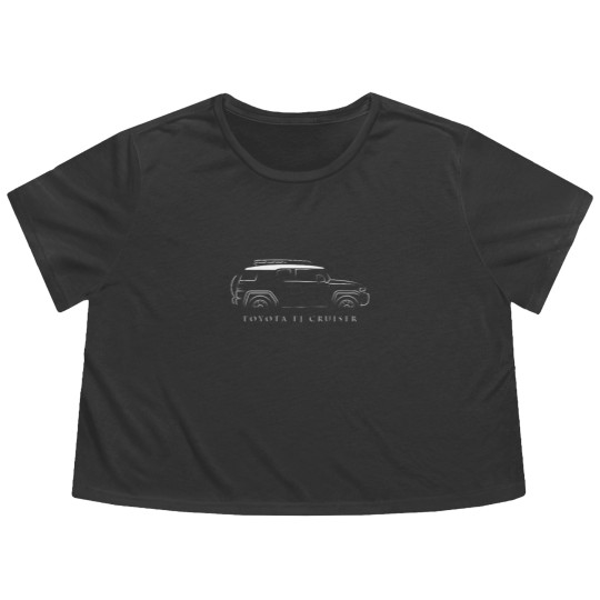 Discover Toyota FJ Cruiser perfil Flowy Cropped Tees