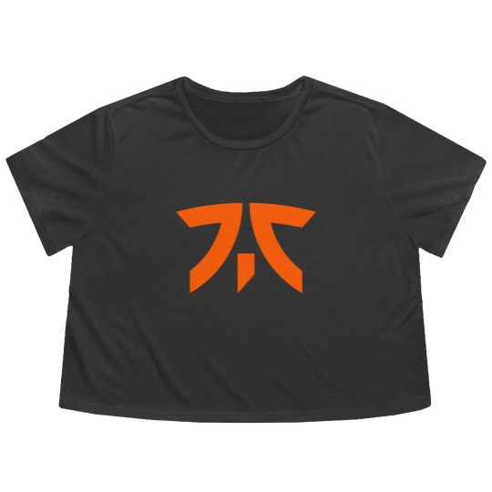 Discover Fnatic Logo  Essential Flowy Cropped Tees