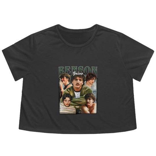Discover Benson Boone Unisex Softstyle Flowy Cropped Tees