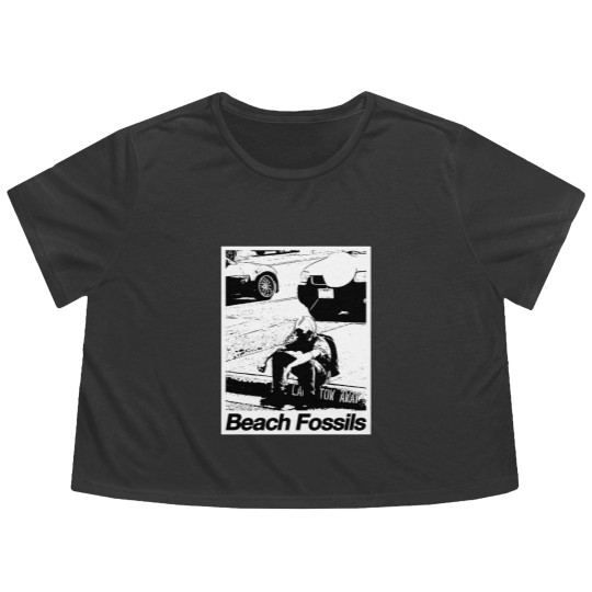 Discover Beach fossils - fanart - Beach Fossils - Flowy Cropped Tees
