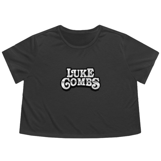 Discover Lukee Comb Flowy Cropped Tees