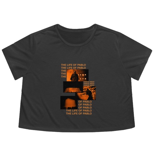 Discover The Life Of Pablo Inspired Album Cover Style Flowy Cropped Tees