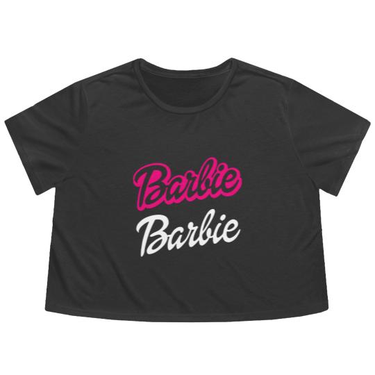 Discover Barbie Flowy Cropped Tees, Barbie Movie 2023 Flowy Cropped Tees, Party Girls Flowy Cropped Tees, Doll Baby Girl, Birthday