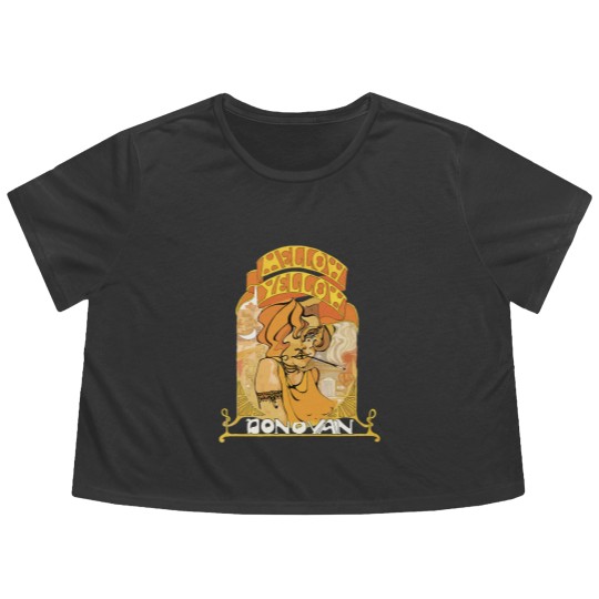 Discover DONOVAN Pied Piper Flowy Cropped Tees