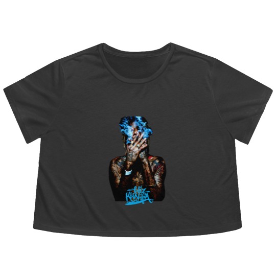 Discover Wiz Khalifa Flowy Cropped Tees, Vintage Wiz Khalifa Hip Hop Rap Flowy Cropped Tees