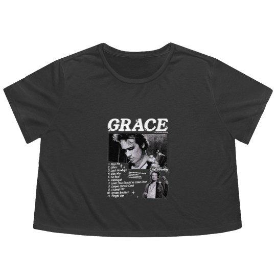 Discover Jeff Buckley Flowy Cropped Tees, Jeff Buckley Mystery White Boy Tour