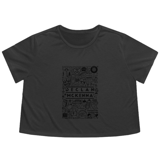 Discover Declan McKenna Flowy Cropped Tees, Declan McKenna Album, Declan McKenna Band Flowy Cropped Tees