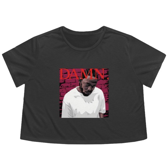 Discover DAMN Album - Kendrick Lamar - Flowy Cropped Tees