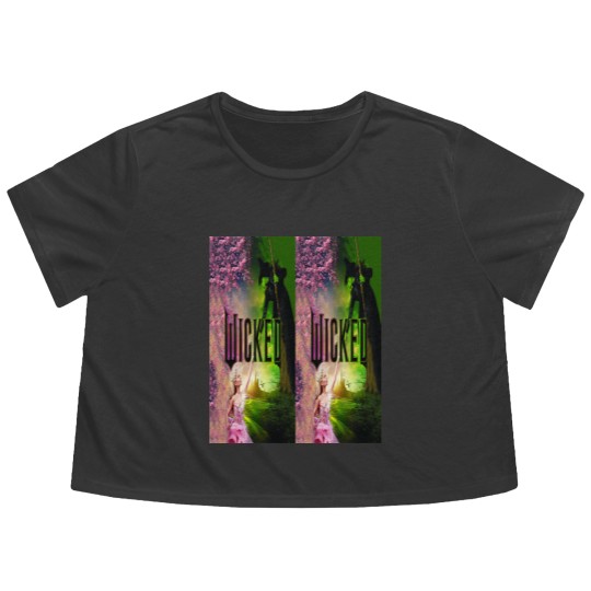 Discover Wicked 2024 Film Ceramic Ornament Flowy Cropped Tees