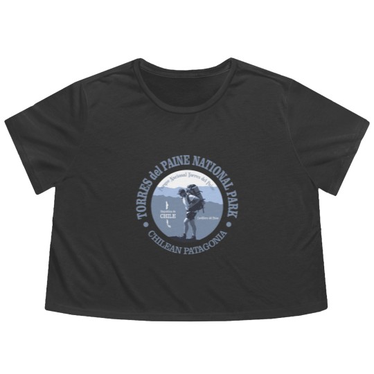 Discover Torres del Paine NP Flowy Cropped Tees