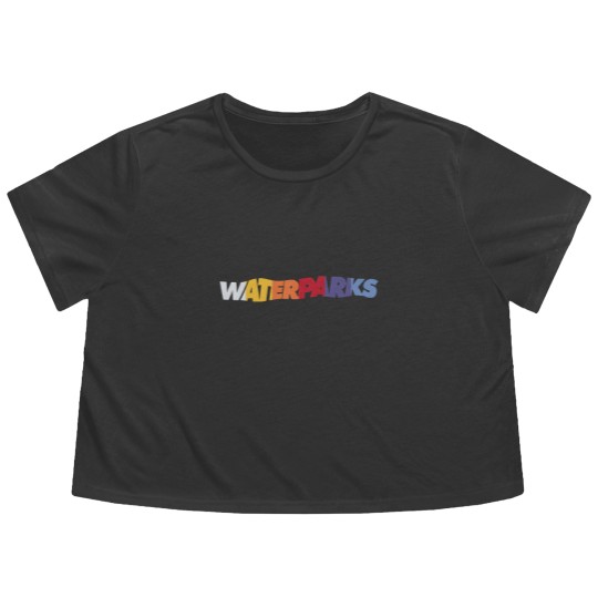 Discover Waterparks gods favorite boy band logo Flowy Cropped Tees