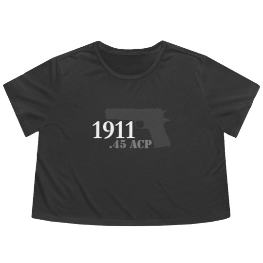 Discover Colt .45 1911 Flowy Cropped Tees