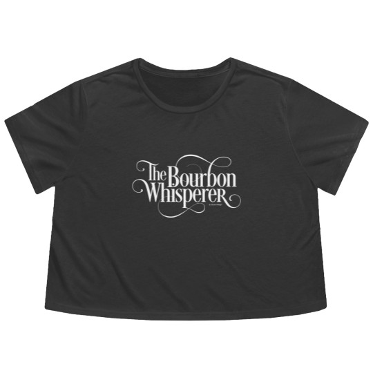 Discover The Bourbon Whisperer - Bourbon - Flowy Cropped Tees