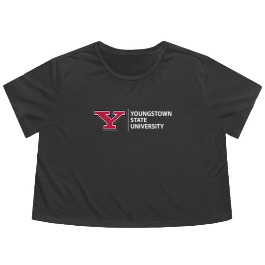Discover Youngstown State University Established 1908 Flowy Cropped Tees