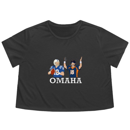 Discover Peyton Manning Omaha Flowy Cropped Tees