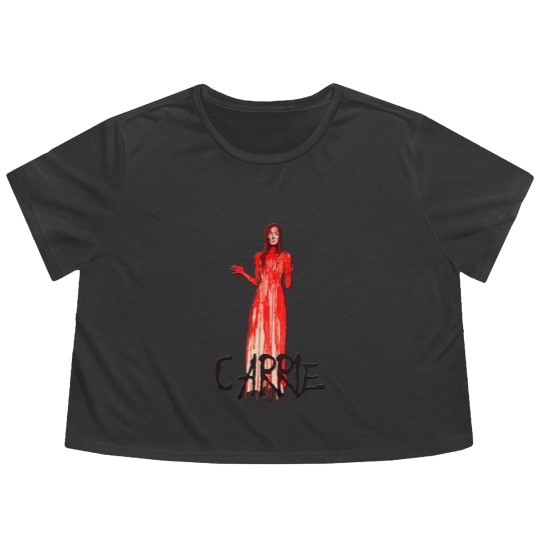 Discover bloody carrie Fitted Flowy Cropped Tees