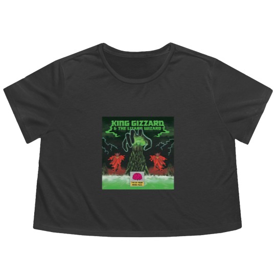 Discover King Gizzard Amp The Lizard Wizard - Ix27M In Your Mind Fuzz Flowy Cropped Tees