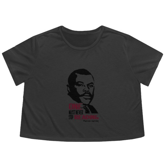 Discover Marcus Garvey Flowy Cropped Tees