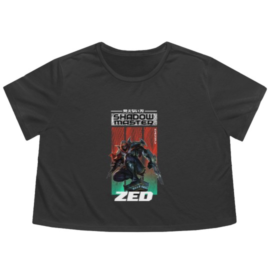 Discover Zed 1.0 - League Of Legends - Flowy Cropped Tees