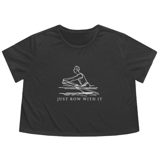 Discover College Rowing Sculling And Rowing Machine Apparel Flowy Cropped Tees