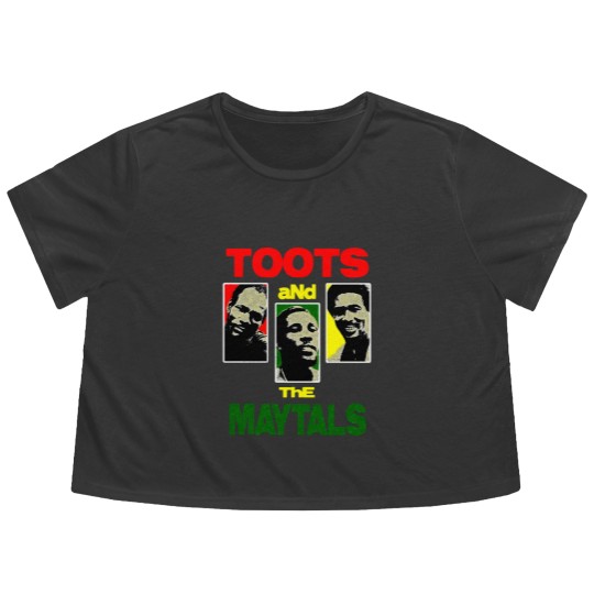 Discover Retro Vintage Toots And The Maytals Gift For Everyone Classic Flowy Cropped Tees