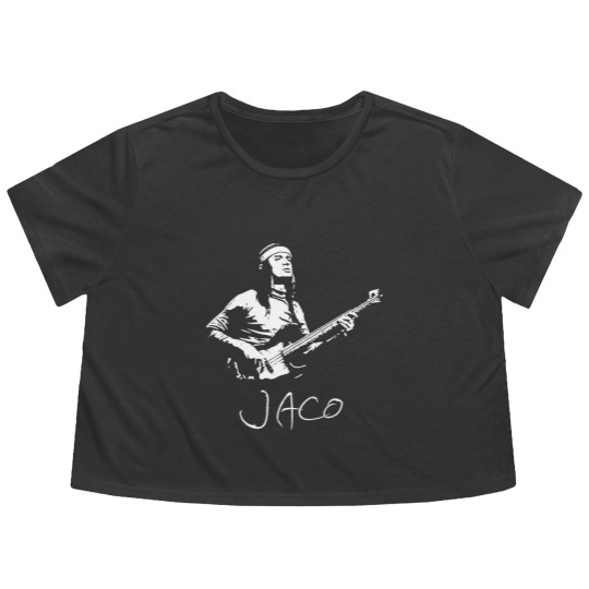 Discover Jaco Pastorius Jazz Musician Guitarist Flowy Cropped Tees