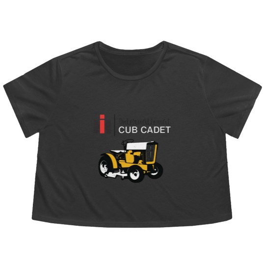 Discover International Cub Cadet Original Flowy Cropped Tees