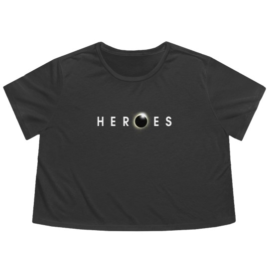 Discover cool graphic design Heroes NBC Flowy Cropped Tees