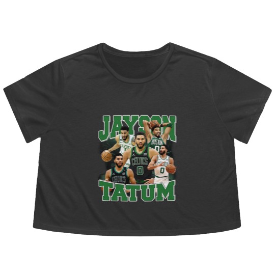Discover Jayson Tatum Basketball  Basketball Graphic Tees Flowy Cropped Tees