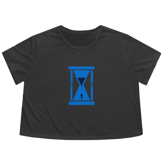 Discover Time Tunnel Flowy Cropped Tees