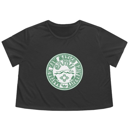 Discover Eastern New Mexico University style Flowy Cropped Tees