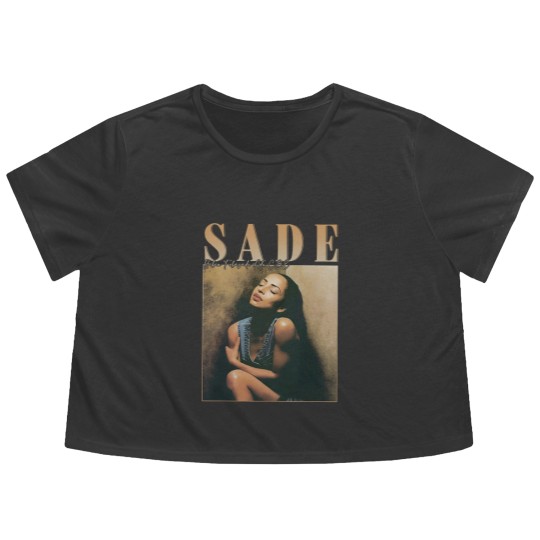 Discover Sade Flowy Cropped Tees, Sade Helen Folasade Adu Flowy Cropped Tees