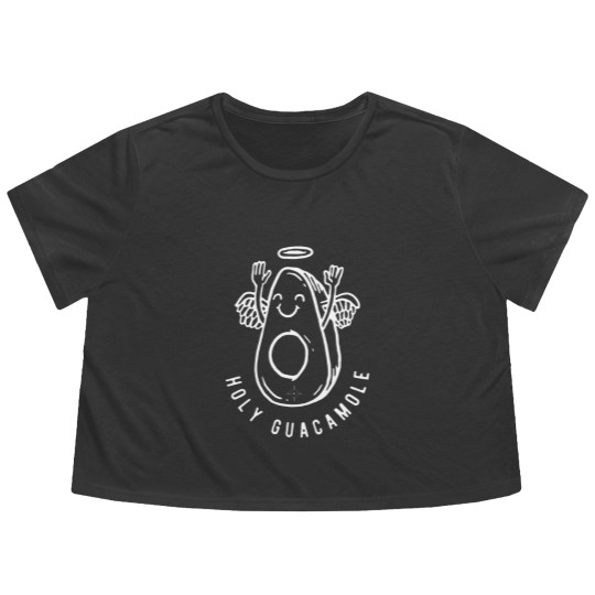 Discover HOLY GUACAMOLE Flowy Cropped Tees