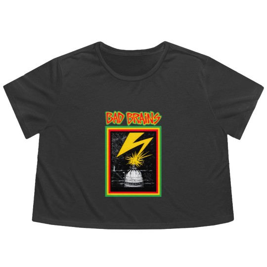Discover bad brains Flowy Cropped Tees