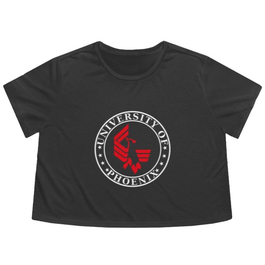 Discover University Phoenix Flowy Cropped Tees