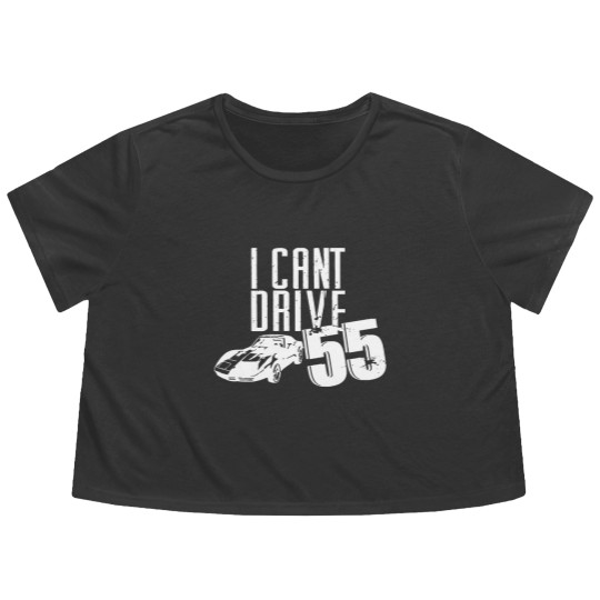 Discover I CAN'T DRIVE 55 Sammy Hagar the Red Rocker Eddie Flowy Cropped Tees