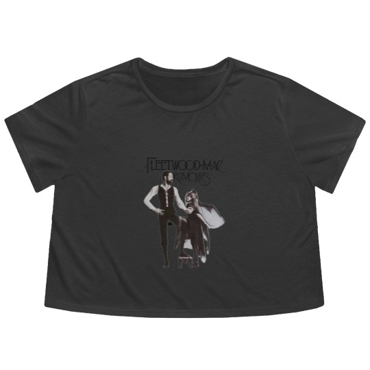 Discover Fleetwood Mac Flowy Cropped Tees