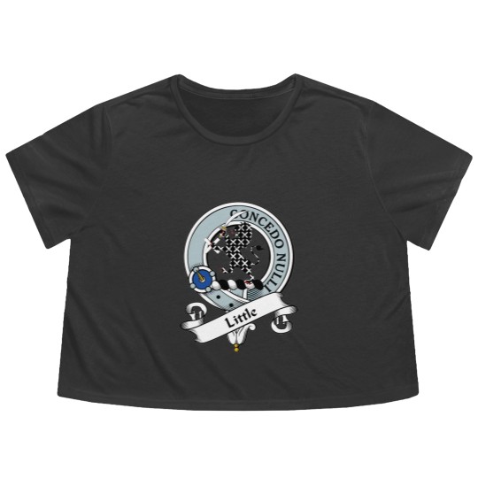 Discover Little Clan Badge Flowy Cropped Tees
