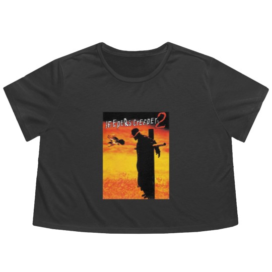 Discover Jeepers Creepers 2 Horror Movie Flowy Cropped Tees, Jeepers Creepers Flowy Cropped Tees Fan Gifts