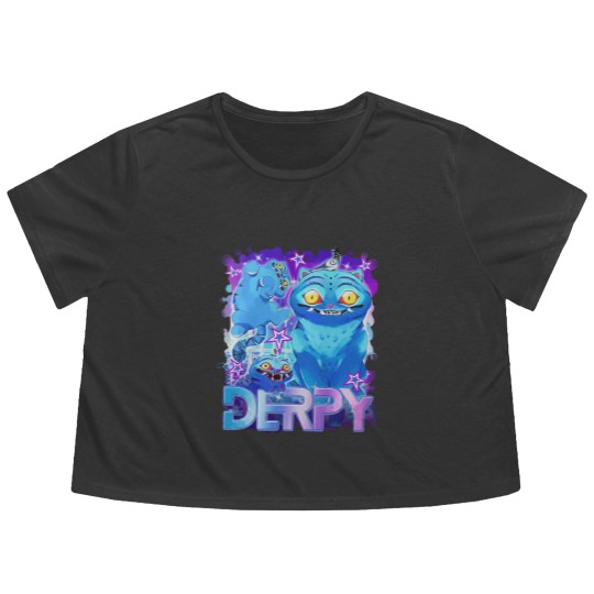 Discover Derpy Tiger Flowy Cropped Tees, Kpop Demon Hunters Flowy Cropped Tees, Kpop Huntrix Pin, Huntrix Flowy Cropped Tees