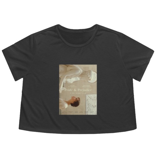 Discover Pride and Prejudice artwork Flowy Cropped Tees