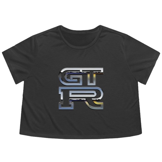 Discover GTR - Gtr Logo - Flowy Cropped Tees