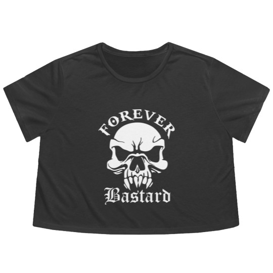 Discover BASTARD Flowy Cropped Tees