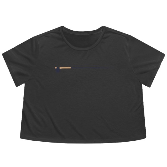 Discover Fly fishing fly fly fishing symbol nymph Flowy Cropped Tees
