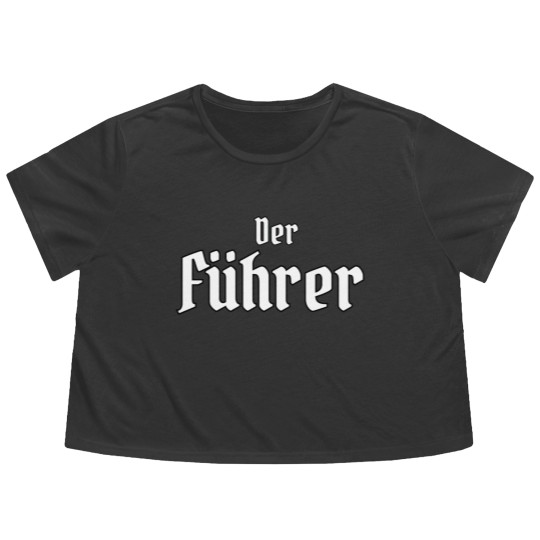 Discover Der fuhrer Flowy Cropped Tees