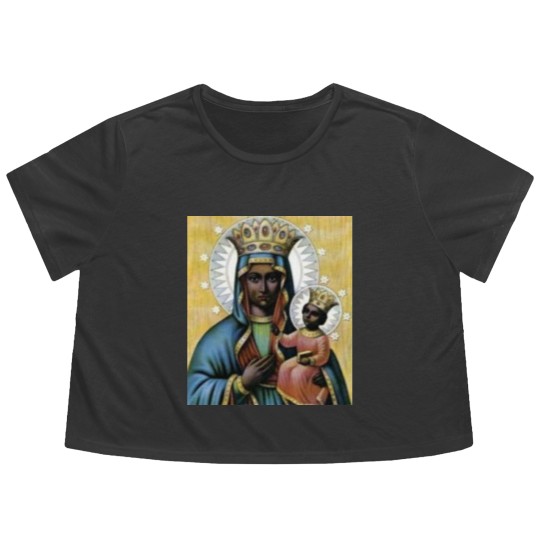 Discover EZULIE DANTOR(Ezili Danto) Flowy Cropped Tees