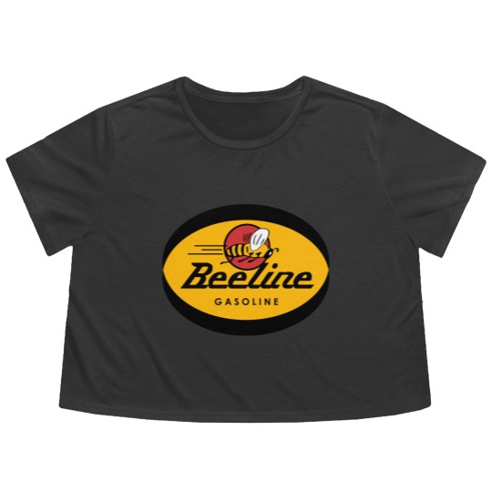 Discover Beeline Gasoline Flowy Cropped Tees