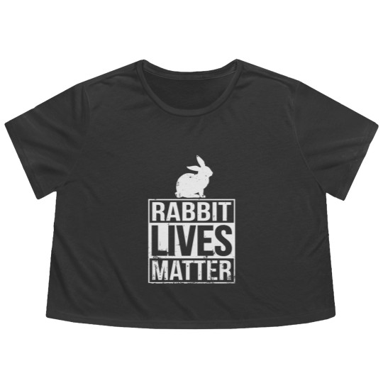 Discover Rabbit Rescue Shelter Gift Flowy Cropped Tees
