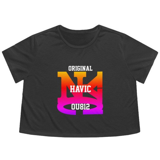 Discover ORIGINAL HAVIC NYC OU812 T BY HAVIC ACD Flowy Cropped Tees
